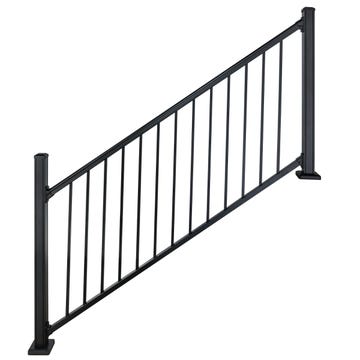 Revival Rail adds a clean and finished look to your deck stairs