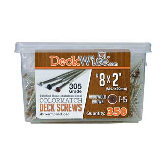 Trim Head Deck Screws