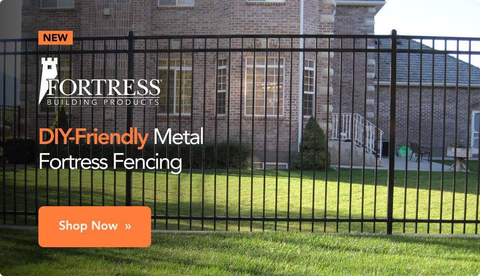 Fortress Metal Fencing - DIY Friendly Fences In Stock
