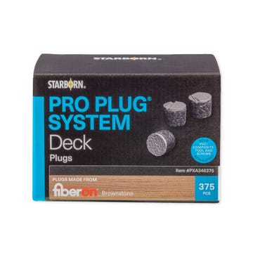 Plugs for Fiberon Pro Plug System by Starborn - Burnt Umber