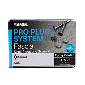 Fascia Plugs & Screws