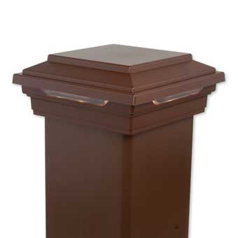 Post Caps & Recessed Lighting