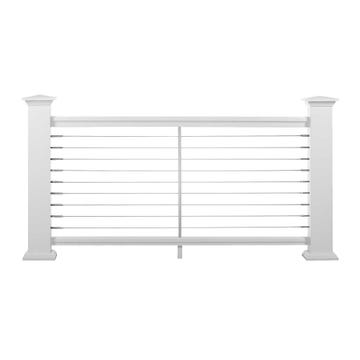 TimberTech Classic Composite Series Universal Rail Pack for Cable, Glass, or Aluminum Balusters